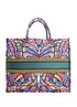 Butterfly Book Tote, back view
